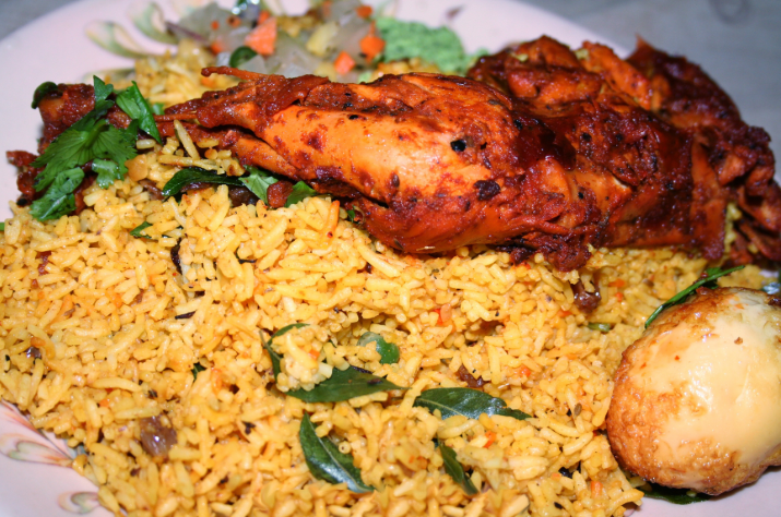 Chicken biryani